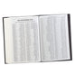 KJV One Year Reading Plan Large Print Bible Black Red Letter Edition