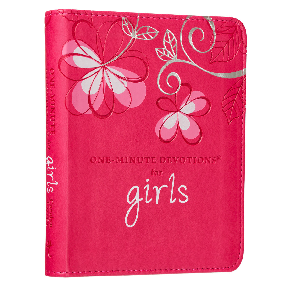 One Minute Devotions: For Girls Pink Luxleather