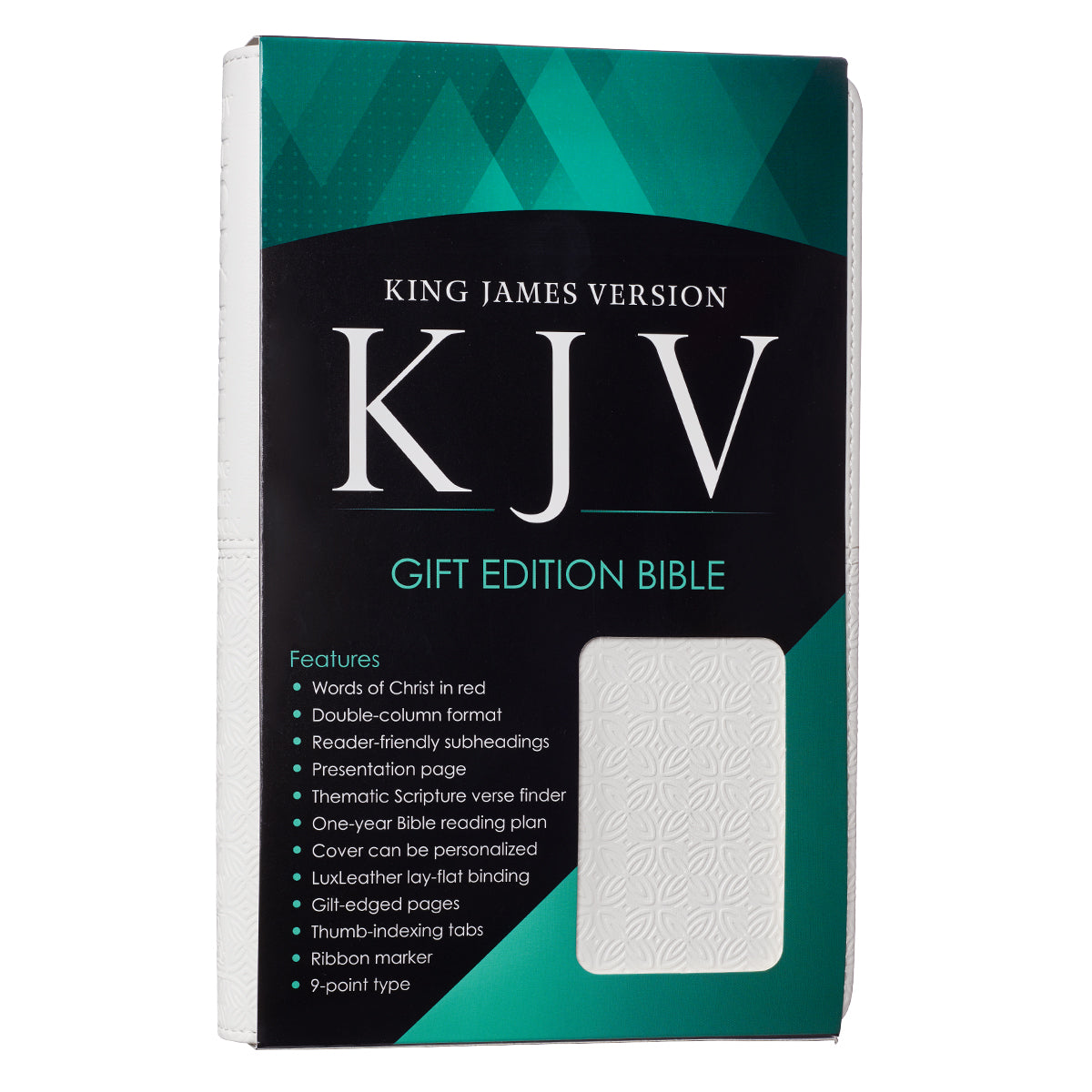 KJV Gift and Award Bible White Red Letter Edition