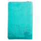 KJV Gift and Award Bible Zippered Aqua Red Letter Edition