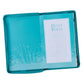 KJV Gift and Award Bible Zippered Aqua Red Letter Edition
