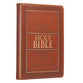 KJV Large Print Thinline Bible Indexed Tan Red Letter Edition