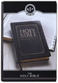 KJV Large Print Thinline Bible Brown Red Letter Edition