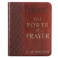 One Minute Devotions: Power of Prayer Brown Luxleather