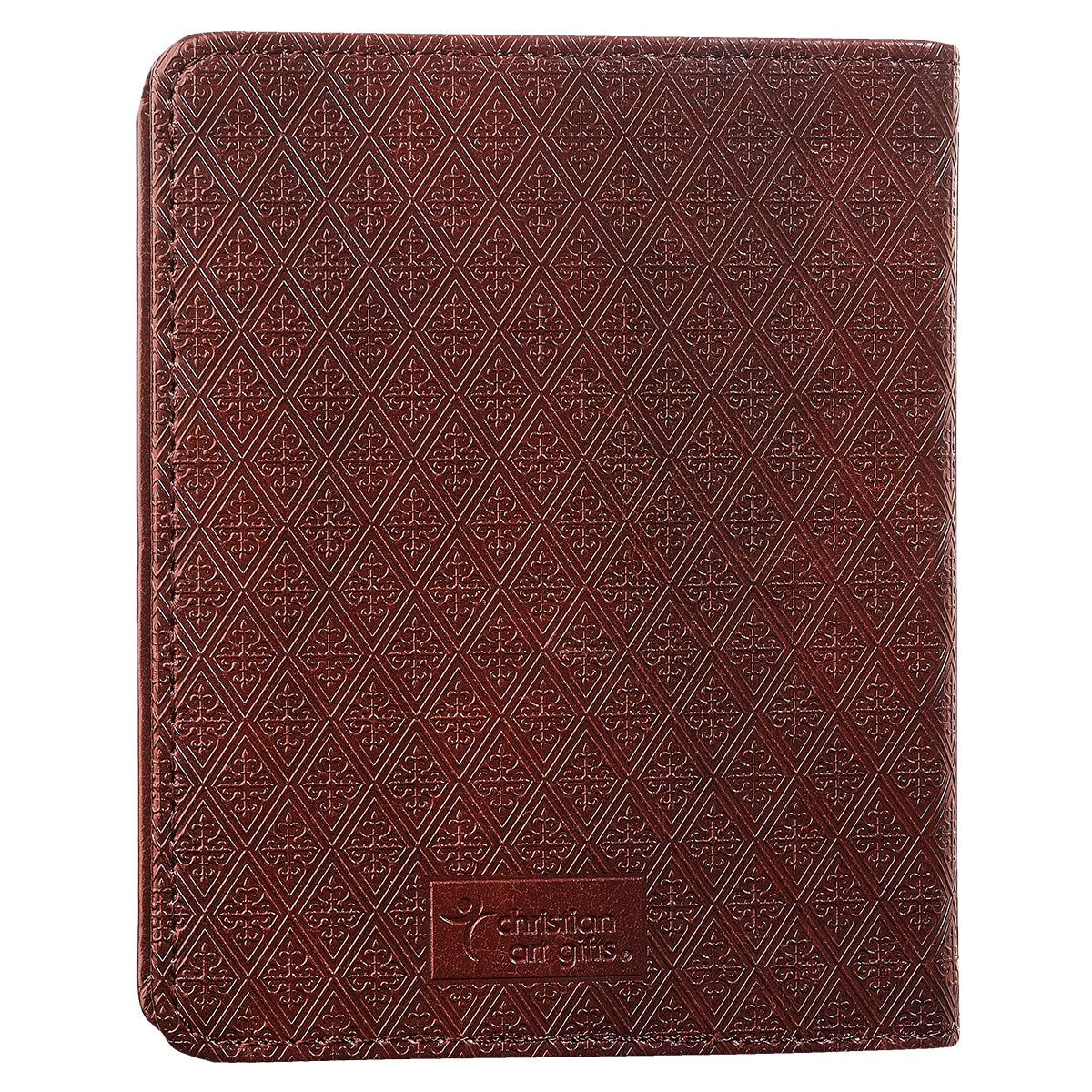 One Minute Devotions: Power of Prayer Brown Luxleather