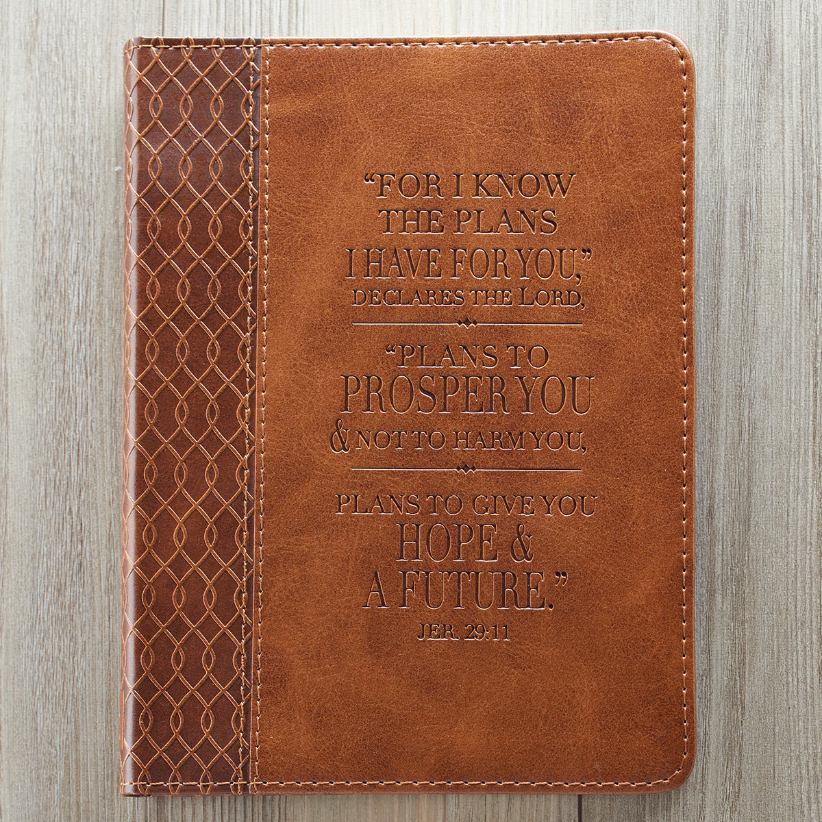 Journal: For I Know the Plans I Have For You, Brown, Handy-Sized