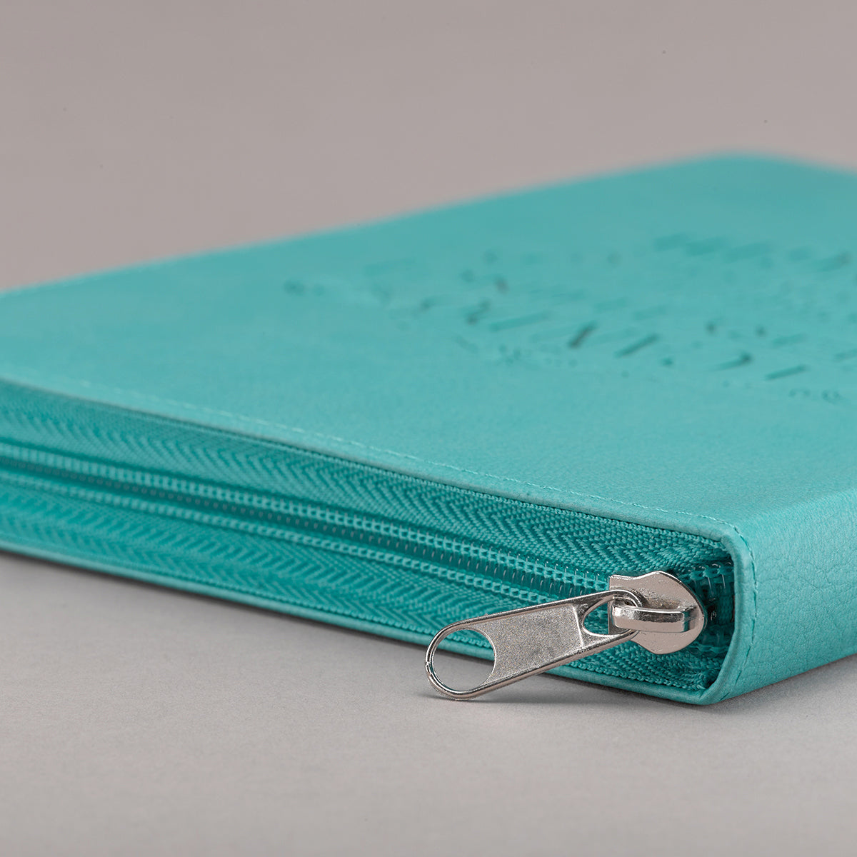 Journal Zippered: I Can Do Everything, Teal (Phil. 4:13)
