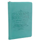 Journal Zippered: I Can Do Everything, Teal (Phil. 4:13)