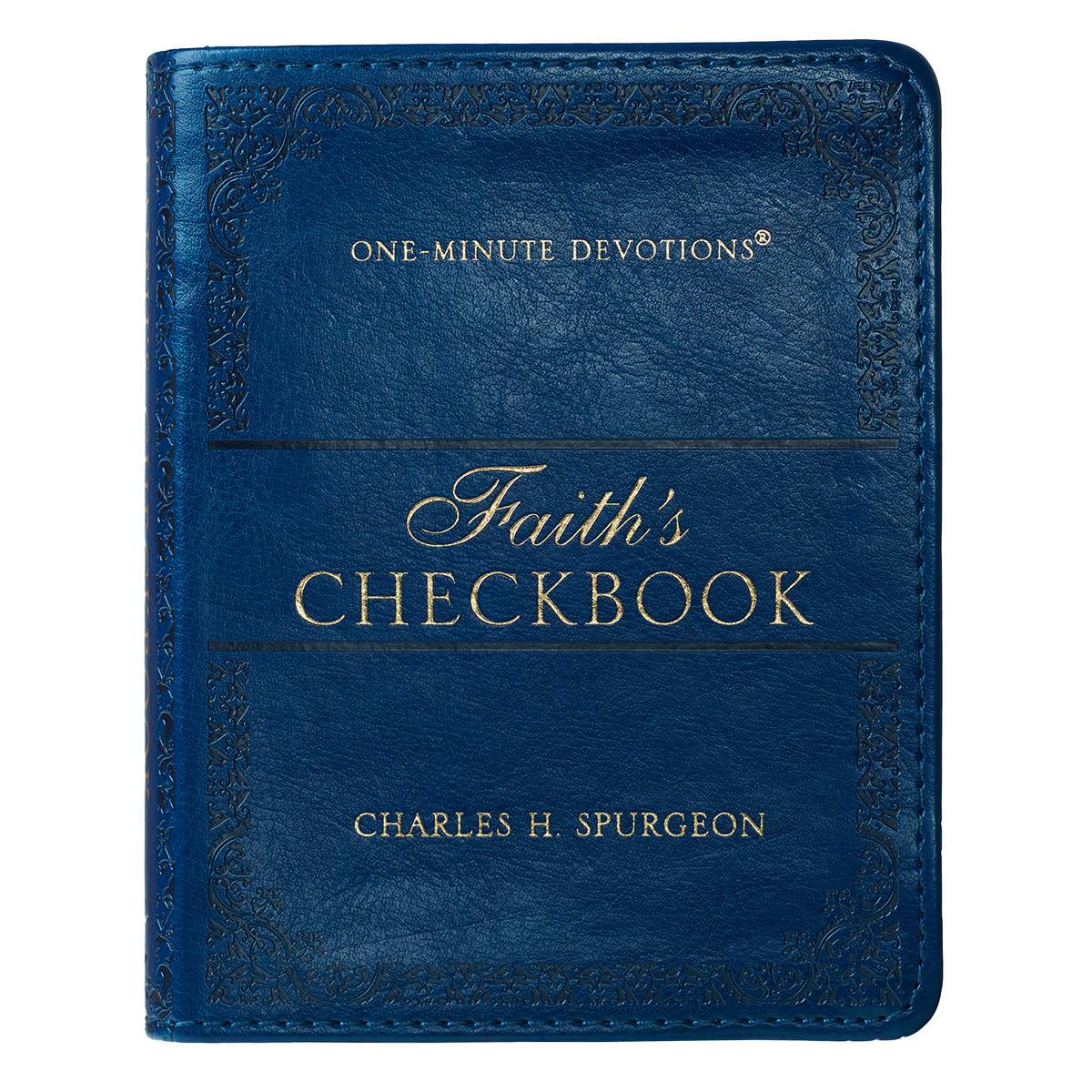 One-Minute Devtions: Faith's Checkbook (Navy)