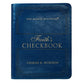 One-Minute Devtions: Faith's Checkbook (Navy)