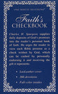 One-Minute Devtions: Faith's Checkbook (Navy)