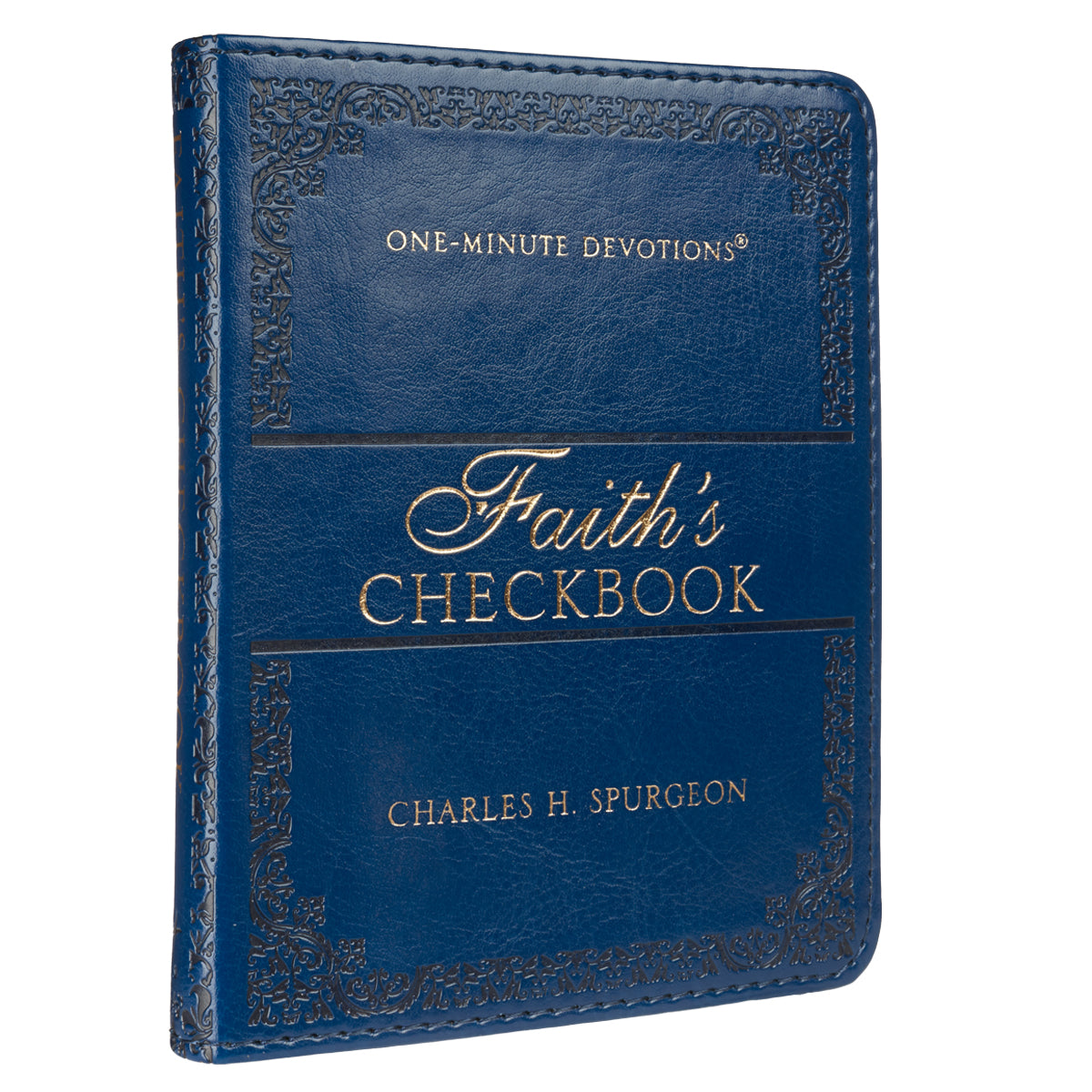 One-Minute Devtions: Faith's Checkbook (Navy)