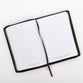 Journal Zippered: Be Strong and Courageous, Brown/Beige