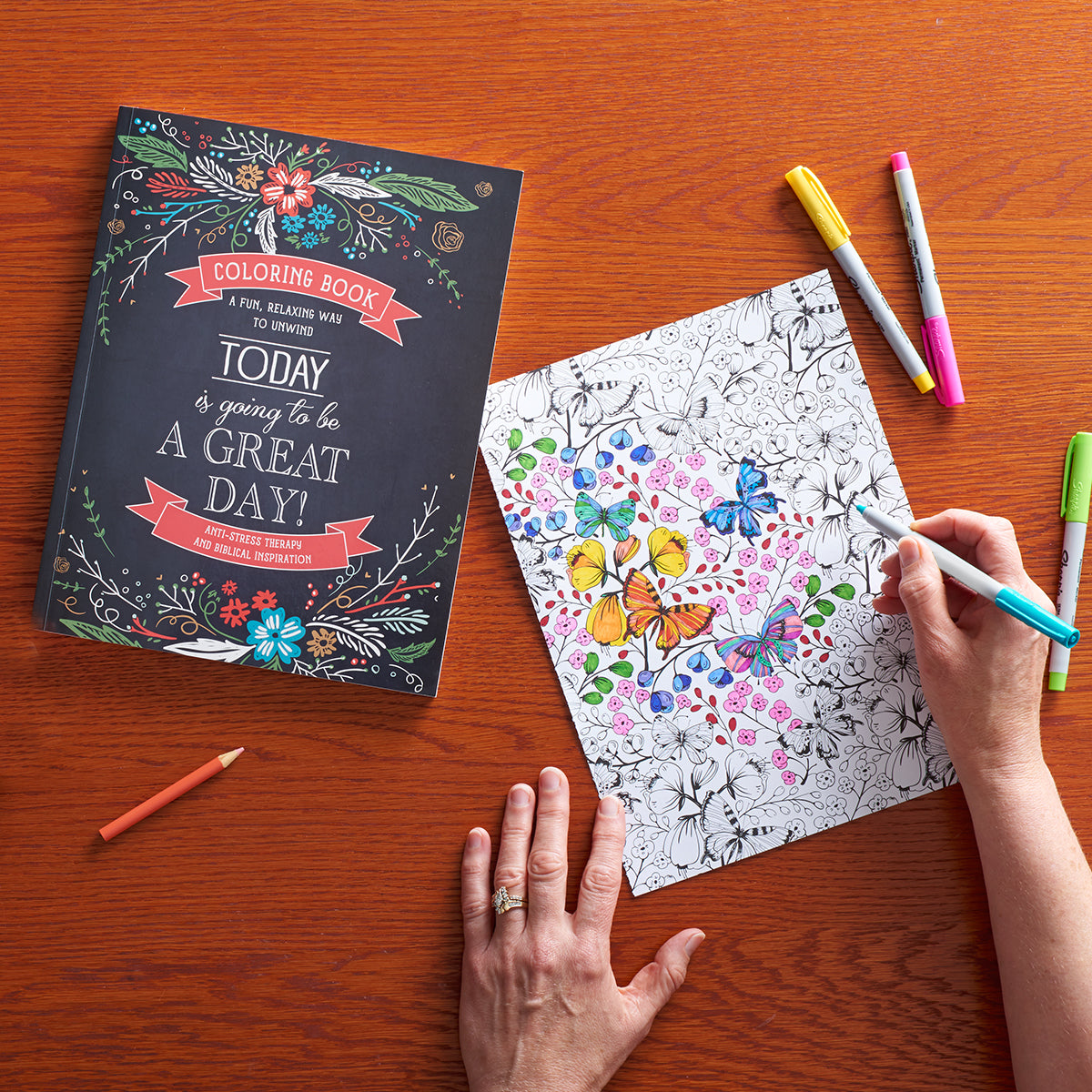 Today is Going to Be a Great Day (Adult Coloring Books Series)