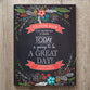 Today is Going to Be a Great Day (Adult Coloring Books Series)