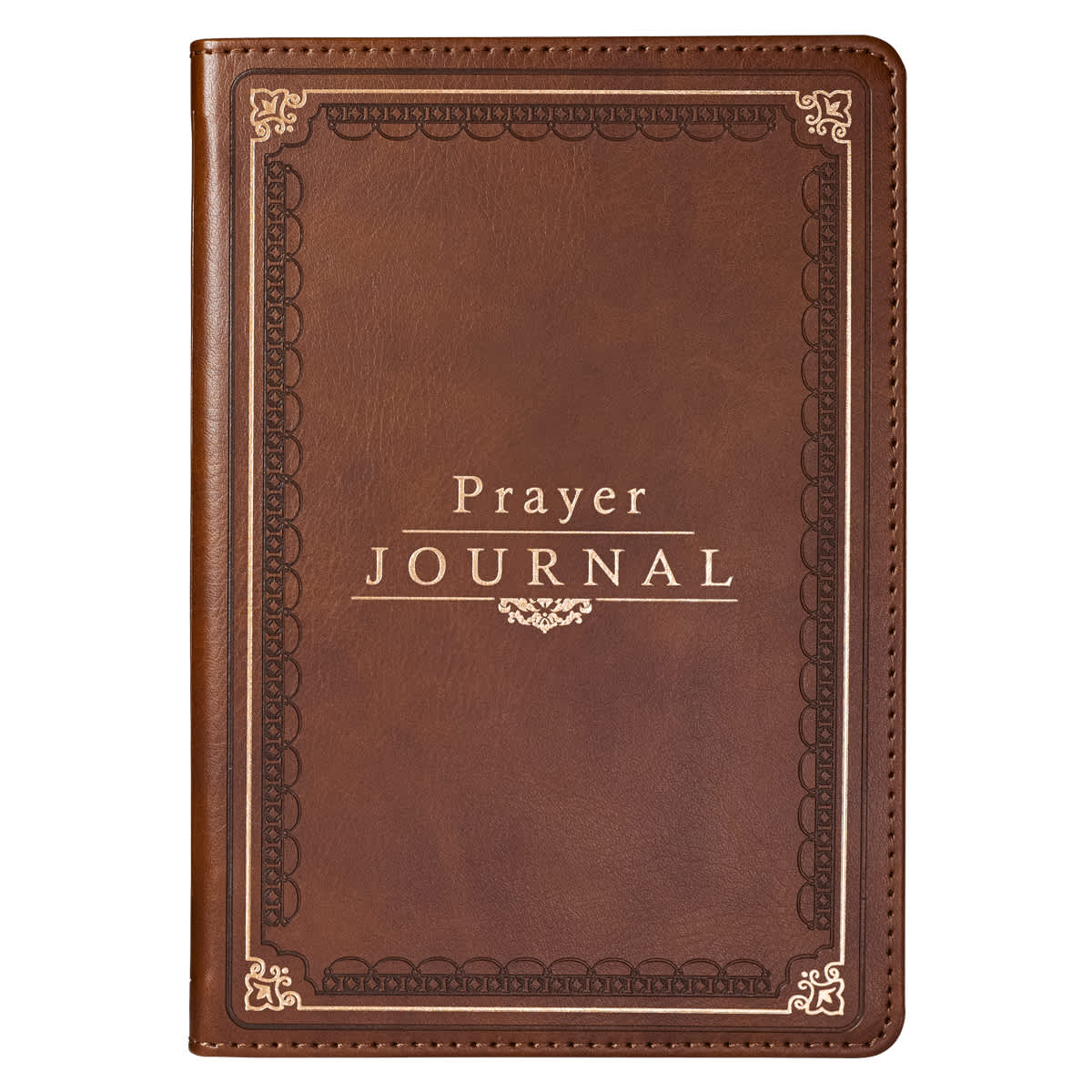 Prayer Journal With Scriptures Brown Luxleather