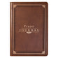 Prayer Journal With Scriptures Brown Luxleather