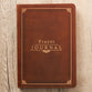 Prayer Journal With Scriptures Brown Luxleather