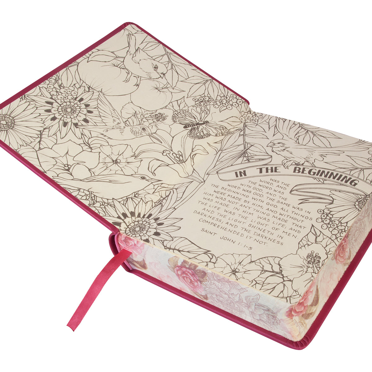 KJV My Creative Bible Pink (Black Letter Edition)
