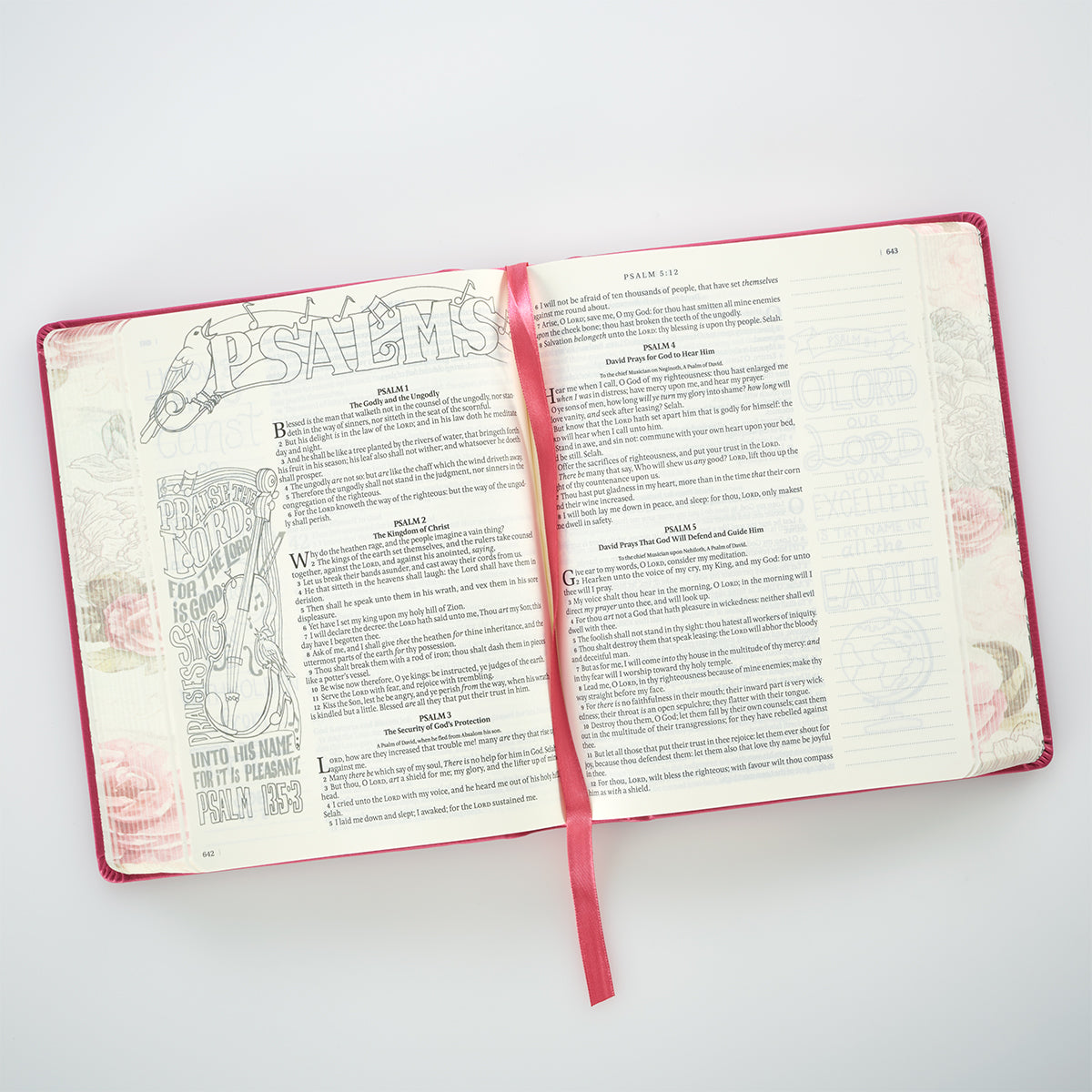 KJV My Creative Bible Pink (Black Letter Edition)
