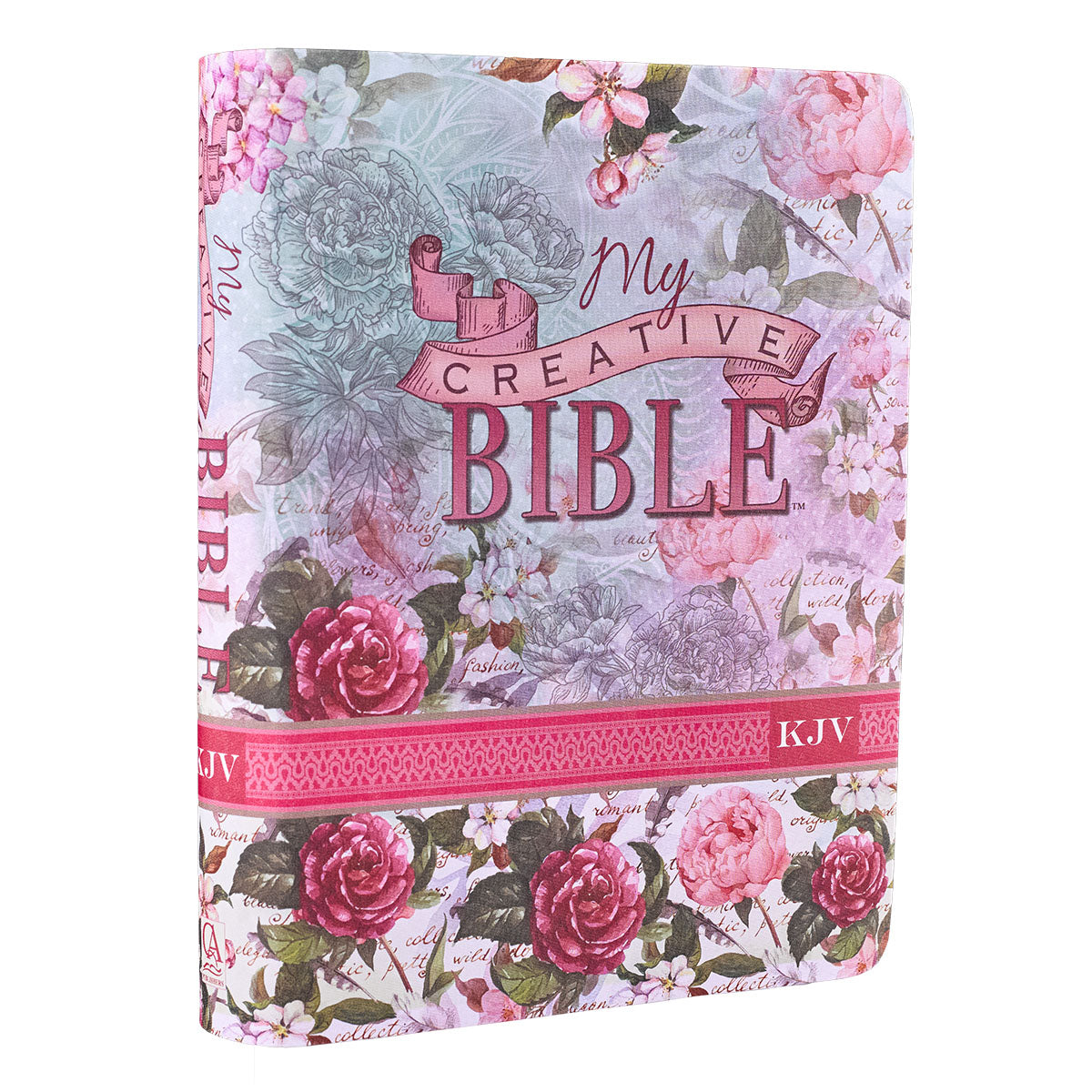 KJV My Creative Bible Silky Floral (Black Letter Edition)