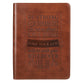 Journal: Be Strong & Courageous , Tan, Handy-Sized (Josh 1:9)