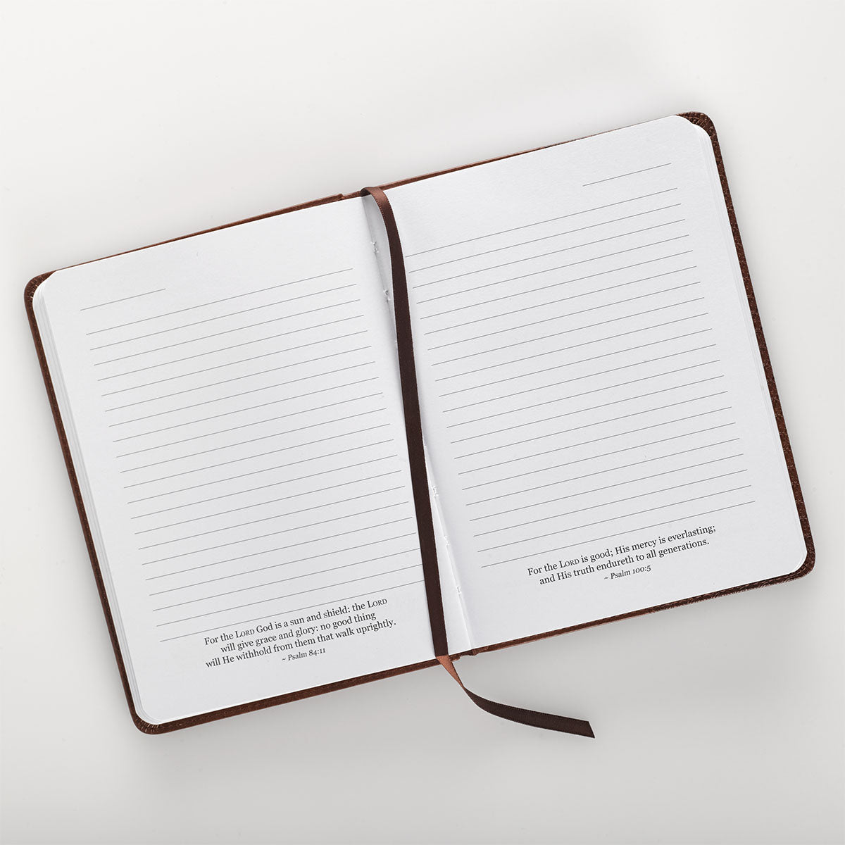 Journal: Be Strong & Courageous , Tan, Handy-Sized (Josh 1:9)
