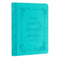 Journal: Strength & Dignity Turquoise, Handy-Sized (Prov 31:25)