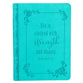 Journal: Strength & Dignity Turquoise, Handy-Sized (Prov 31:25)