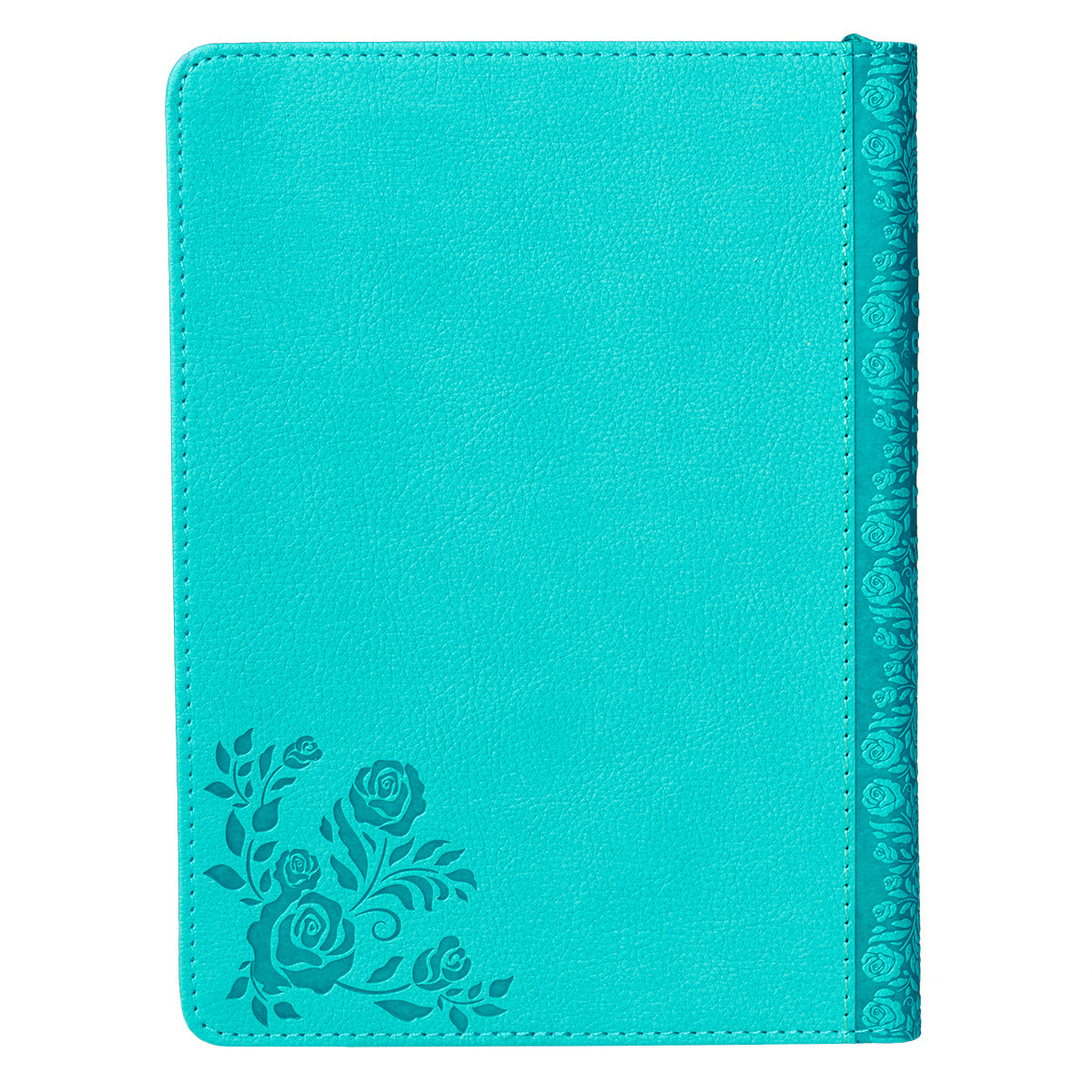 Journal: Strength & Dignity Turquoise, Handy-Sized (Prov 31:25)