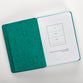 Journal: Strength & Dignity Turquoise, Handy-Sized (Prov 31:25)
