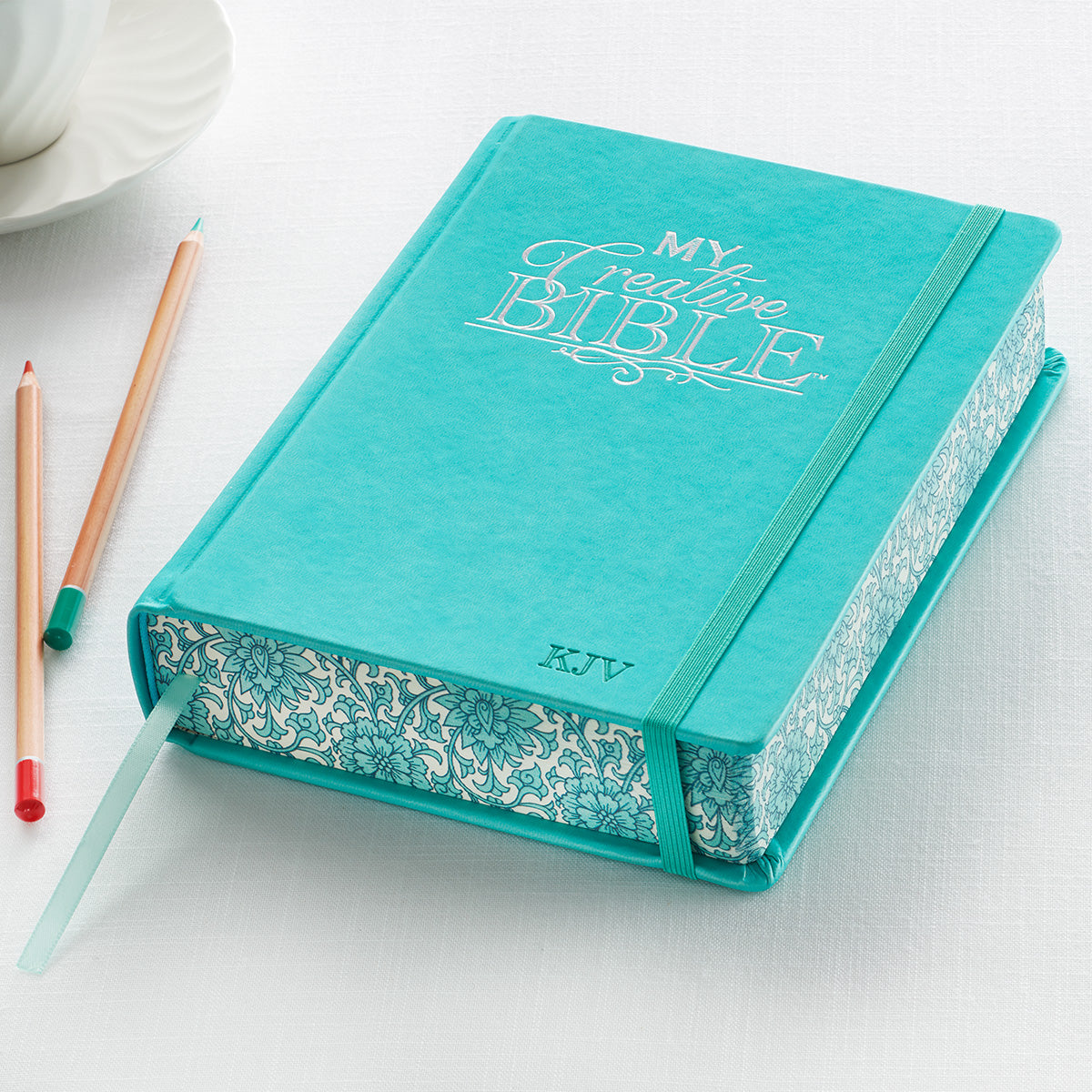 KJV My Creative Bible Aqua (Black Letter Edition)