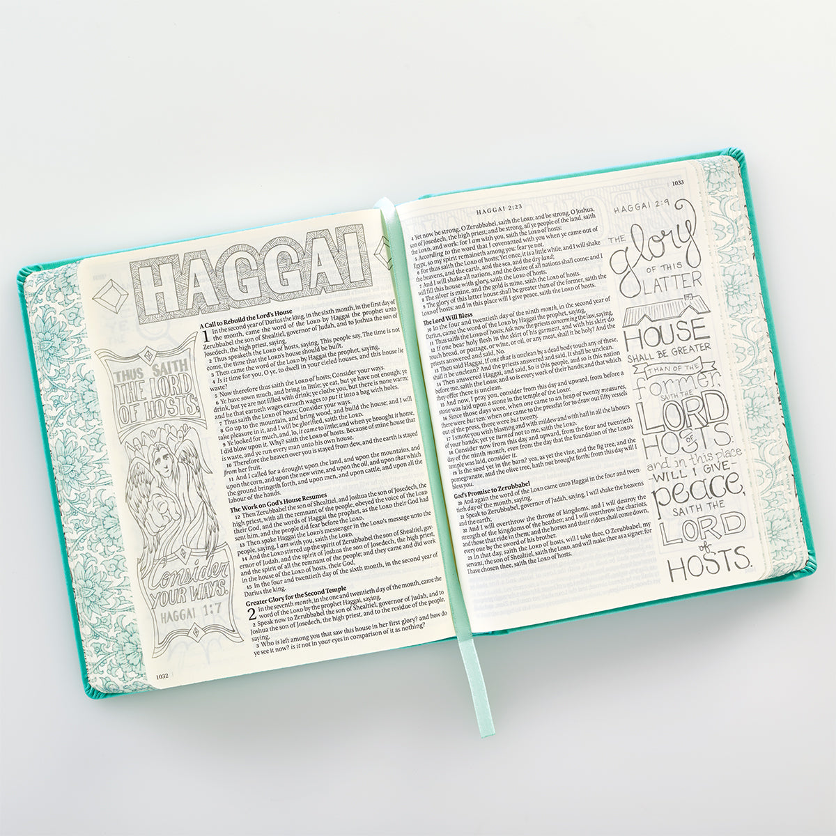 KJV My Creative Bible Aqua (Black Letter Edition)
