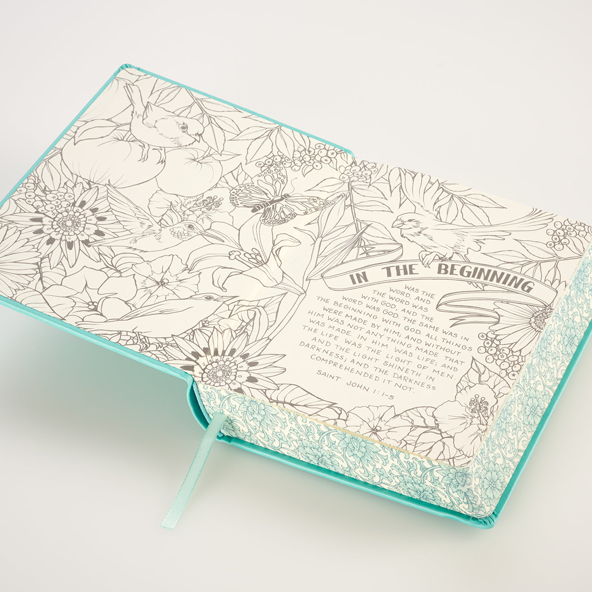 KJV My Creative Bible Aqua (Black Letter Edition)