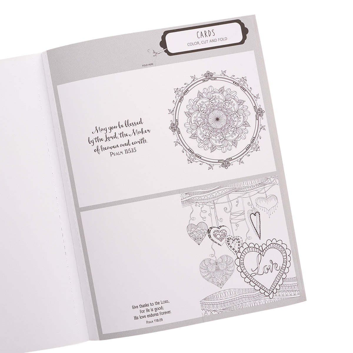 The Psalms in Color (Adult Coloring Books Series)