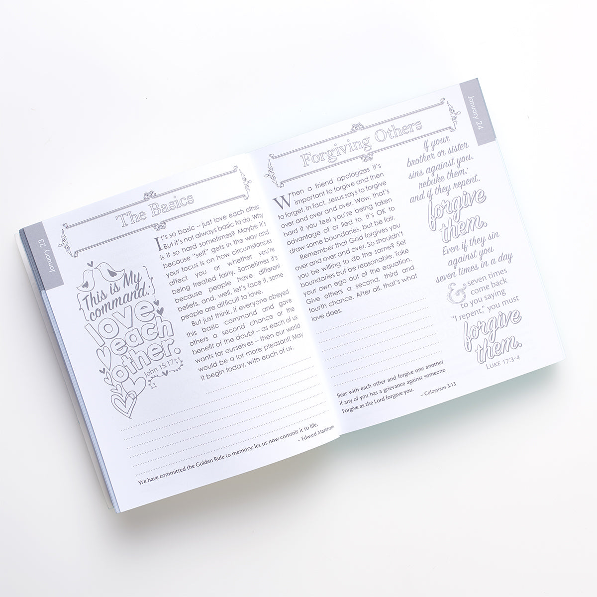 Illustrated Words Jesus For Women Devotional Book