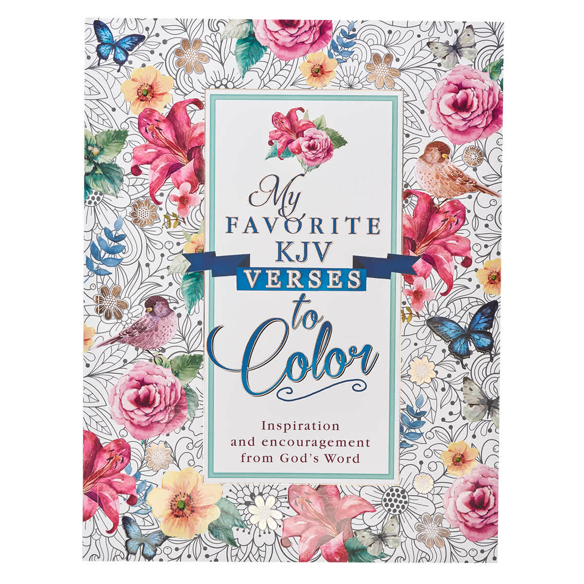 Coloring Book My Favorite KJV Verses (Adult Coloring Books Series)