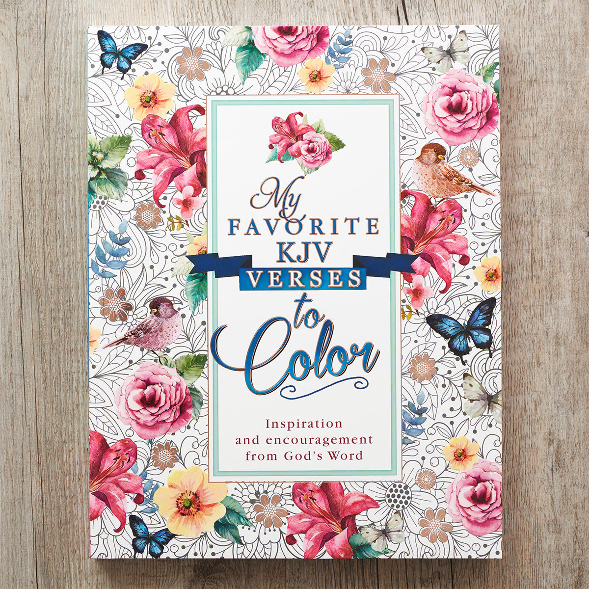 Coloring Book My Favorite KJV Verses (Adult Coloring Books Series)