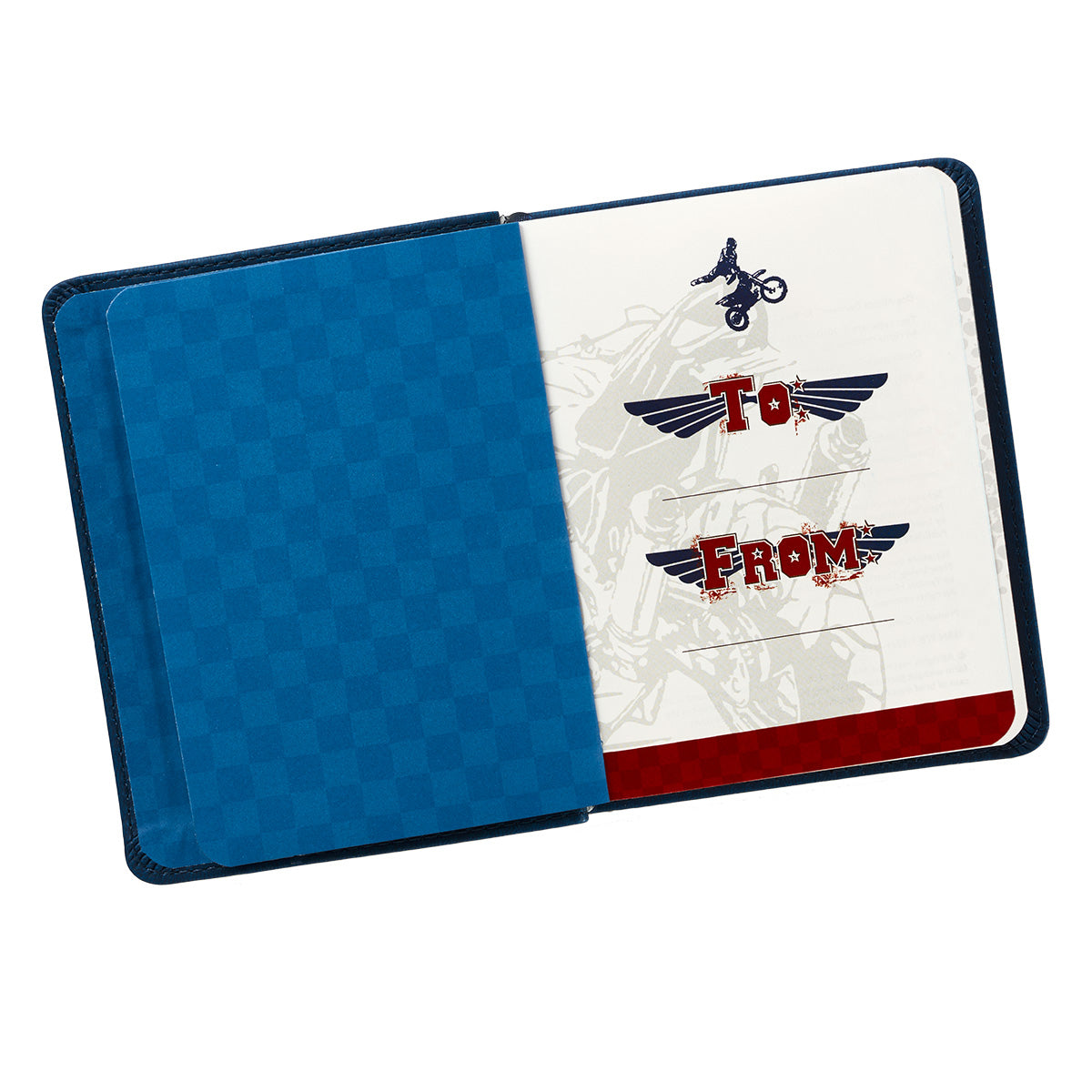 One-Minute Devotions For Boys (Navy)