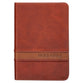 KJV Large Print Compact Bible Brown Red Letter Edition