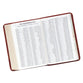 KJV Large Print Compact Bible Brown Red Letter Edition