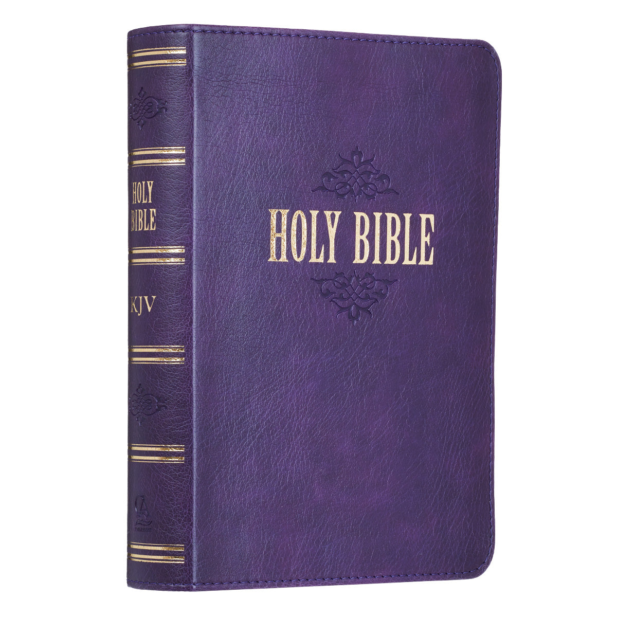 KJV Compact Large Print Bible Purple Red Letter Edition