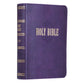 KJV Compact Large Print Bible Purple Red Letter Edition