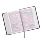 KJV Compact Large Print Bible Purple Red Letter Edition