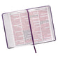 KJV Giant Print Bible Purple Red Letter Edition