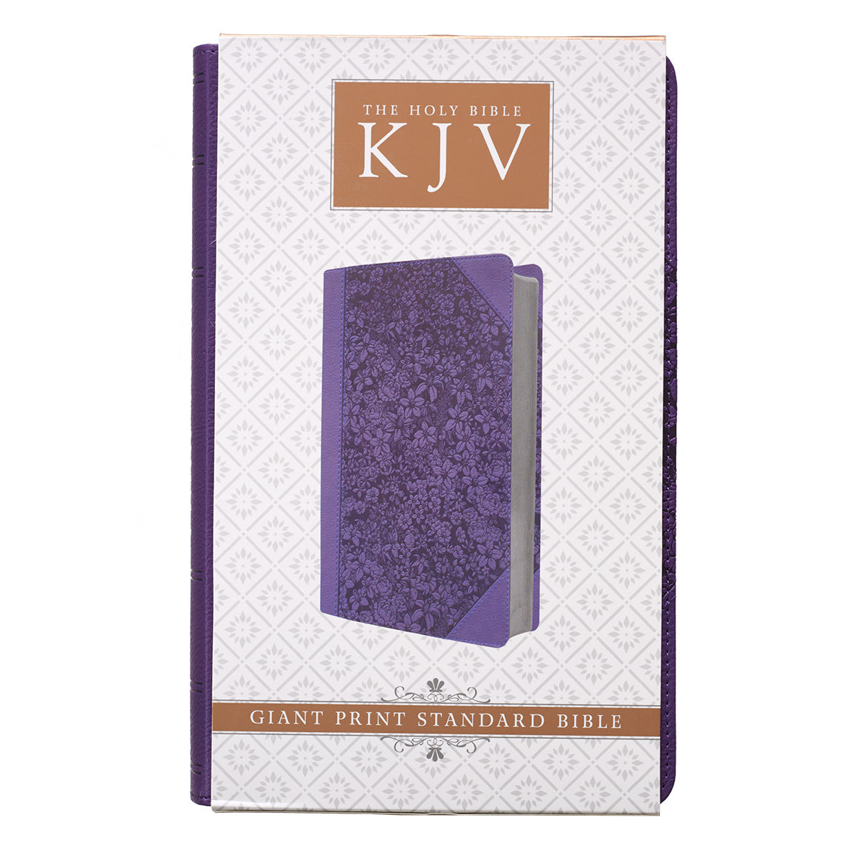 KJV Giant Print Bible Purple Red Letter Edition