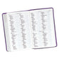 KJV Giant Print Bible Purple Red Letter Edition