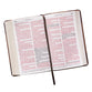 KJV Giant Print Bible 2-Tone Brown Red Letter Edition
