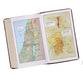 KJV Giant Print Bible 2-Tone Brown Red Letter Edition