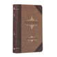KJV Giant Print Bible 2-Tone Brown Red Letter Edition